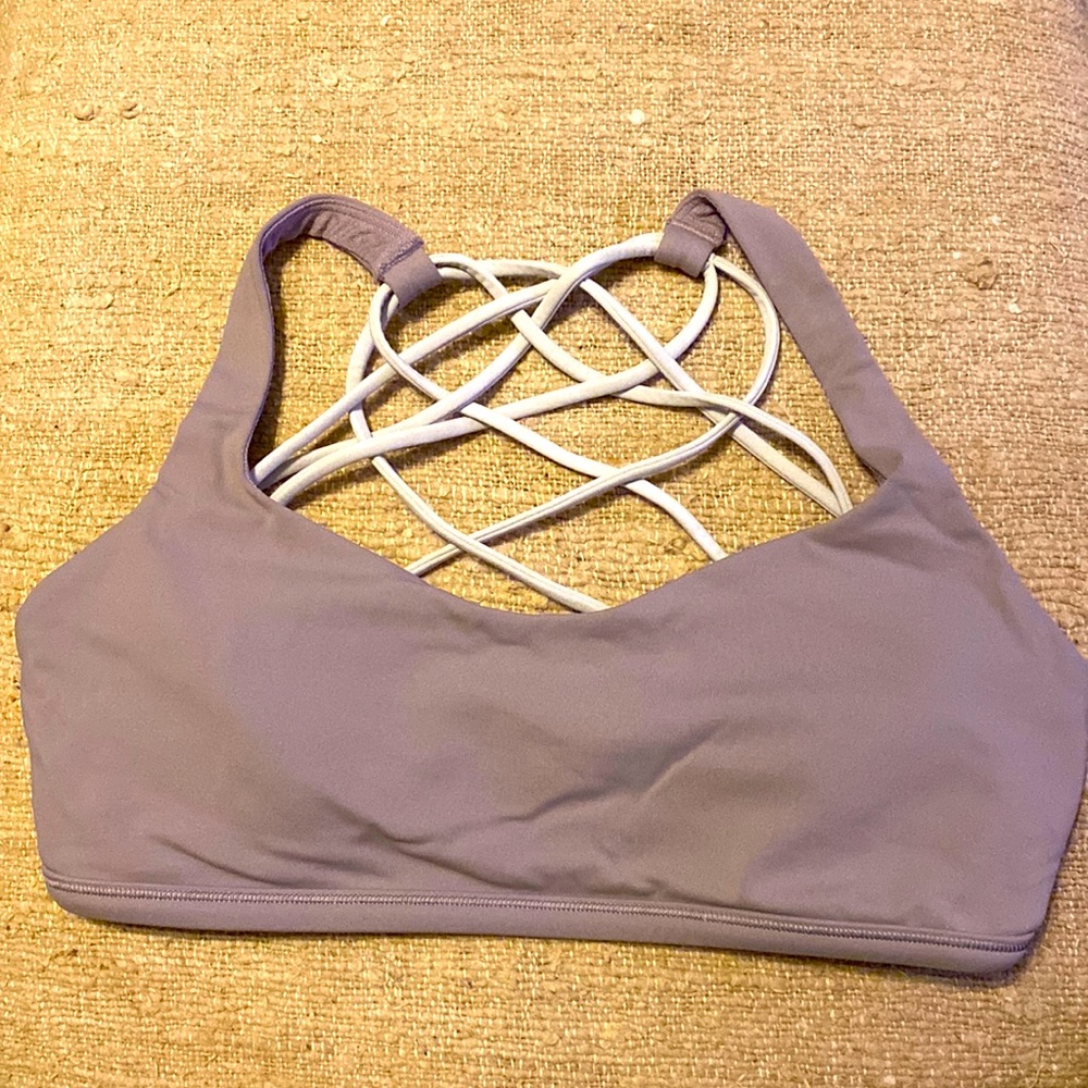 Multi strap Lululemon sports bra-size 6